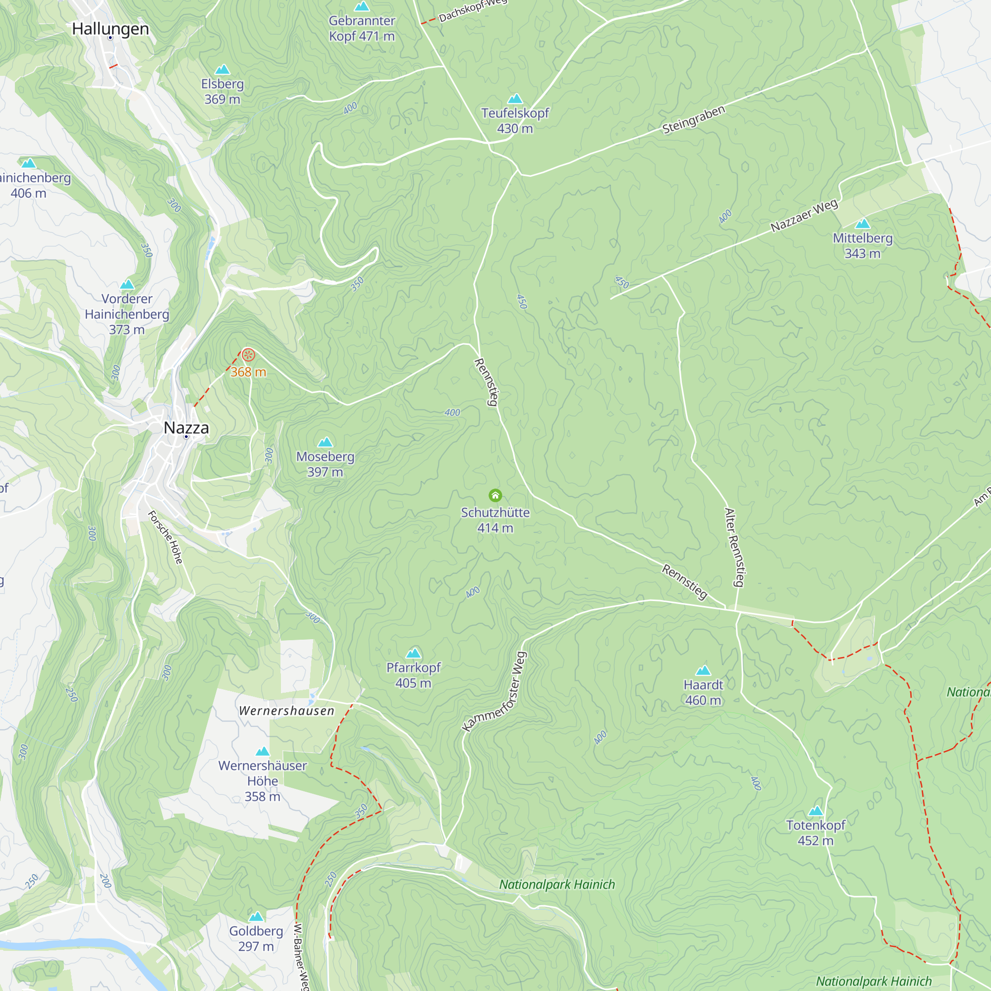 Schutzhütte map