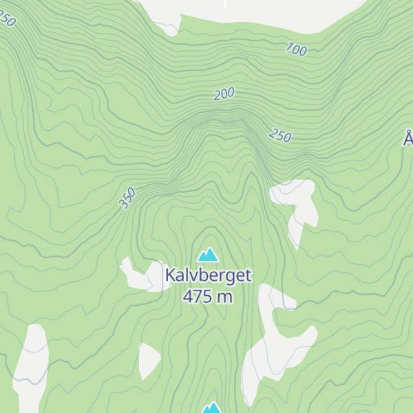Map of Kalvberga