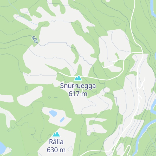Map of Snurruegga