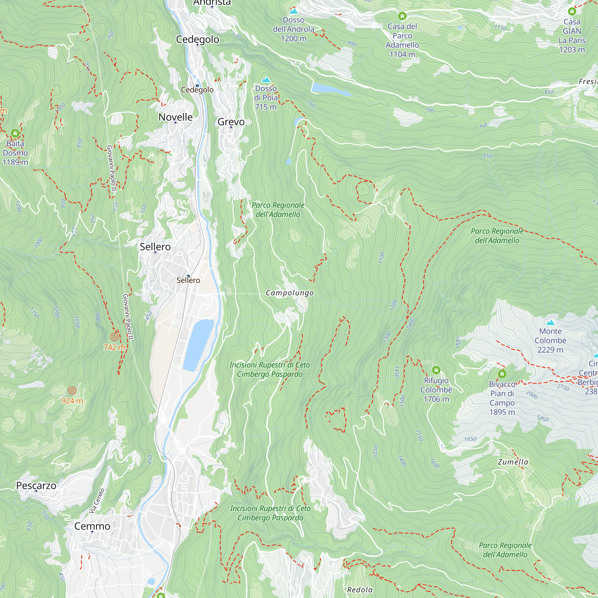 Agriturismo Il riccio map