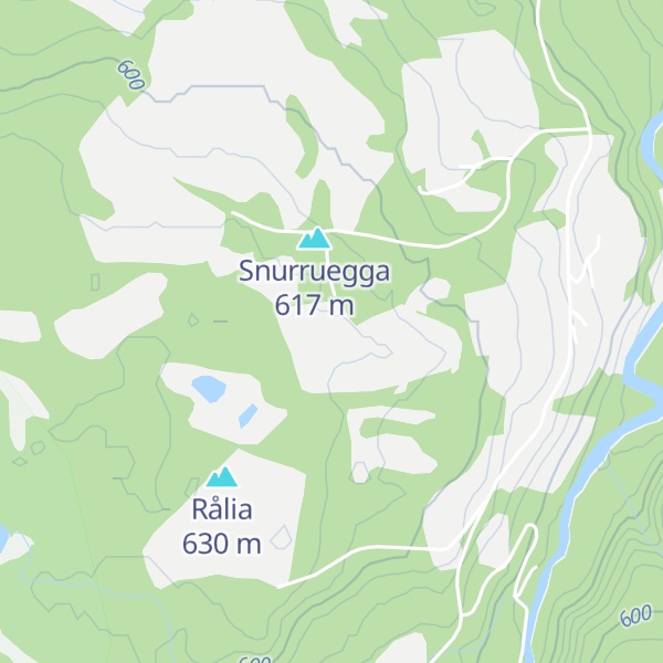 Map of Blåbærlia
