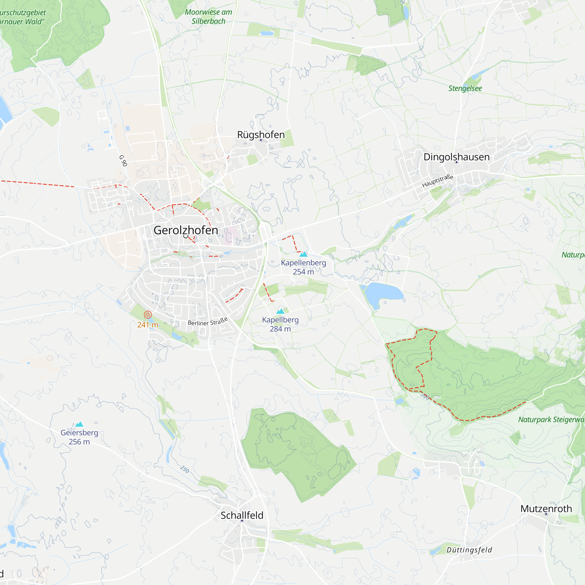 Aussichtshütte map
