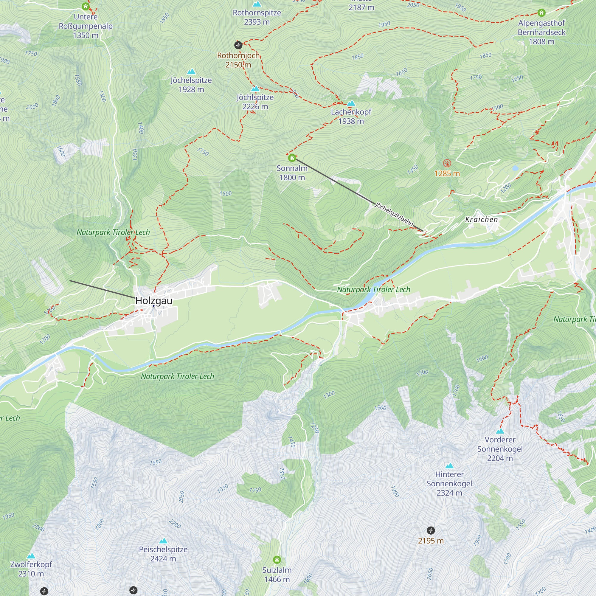 Schönauer Hof map