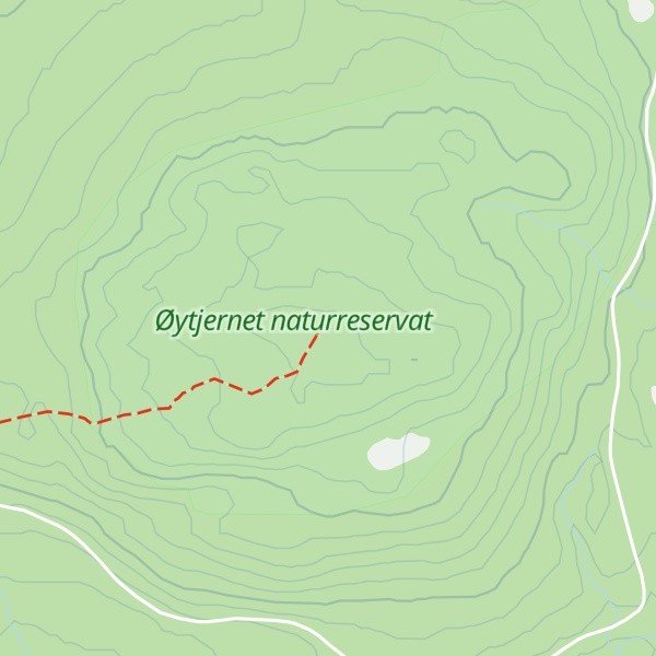 Map of Venolhøgda