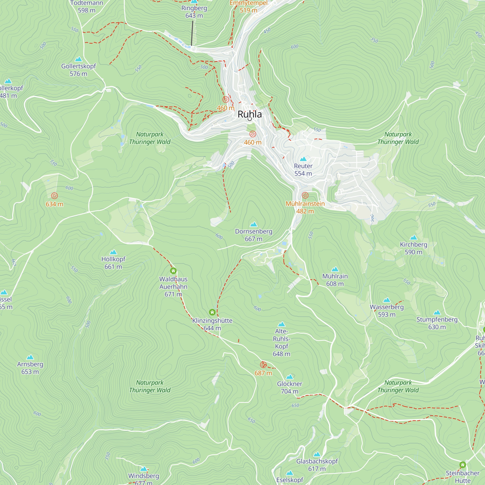 Jagdhütte map