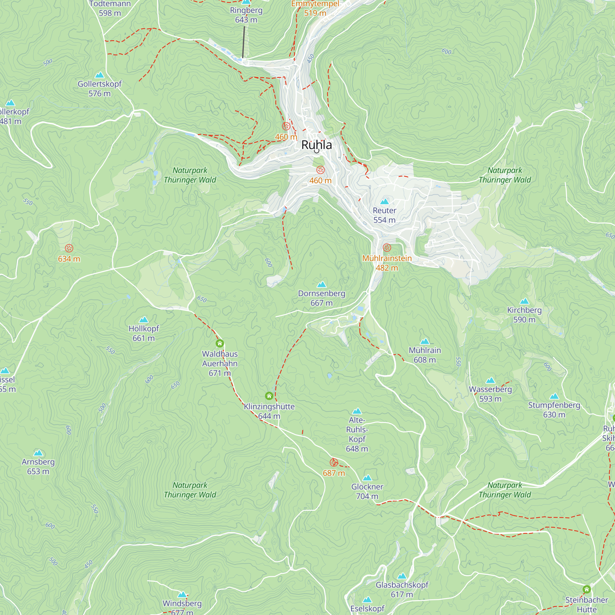 Jagdhütte map