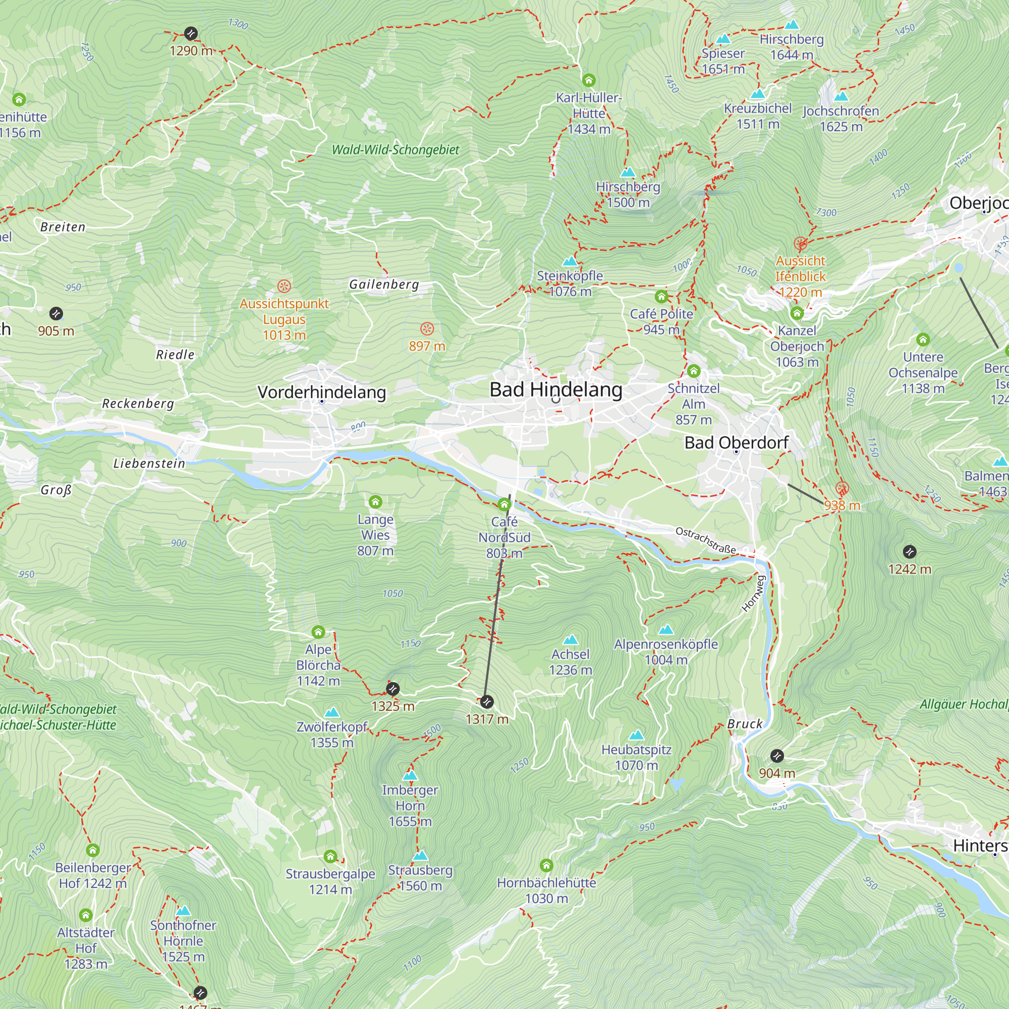 Café NordSüd map