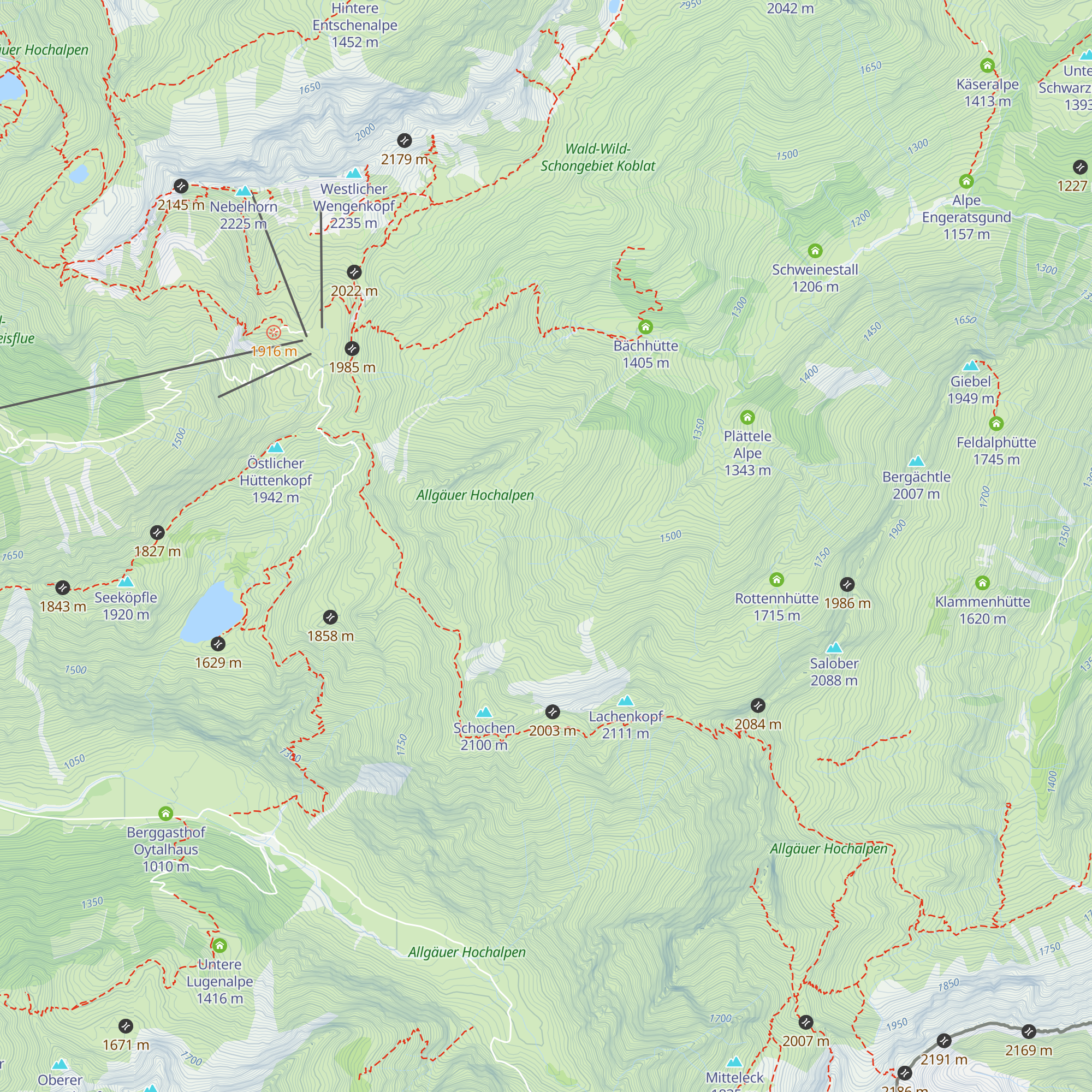 Breitengehrenhütte map