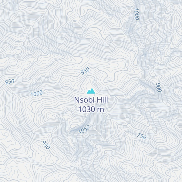 Map of Nsobi Hill