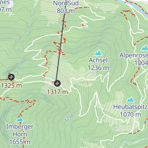Map of Hornalpe