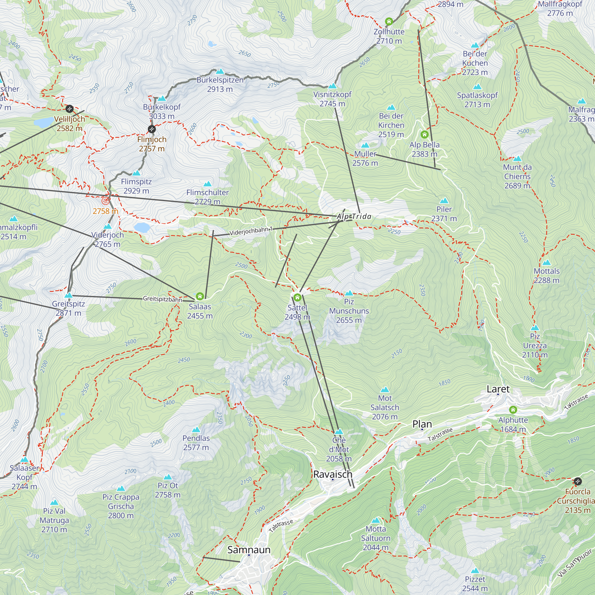 Sattel map