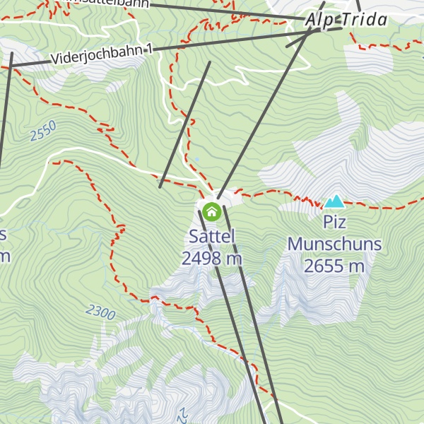 Map of Sattel