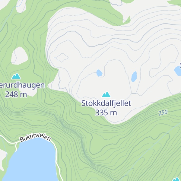 Map of Almvedfjellet