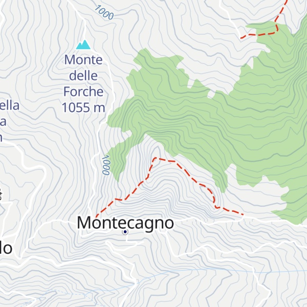 Map of Monte Rimondatino
