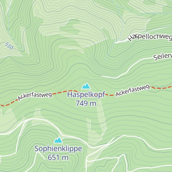 Map of Haspelkopf
