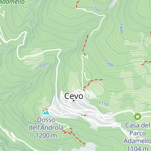 Map of Spazio Feste Cevo