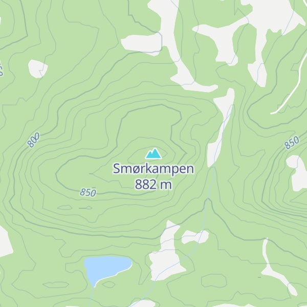 Map of Smørkampen