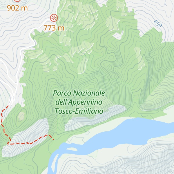 Map of Monte Gebolo