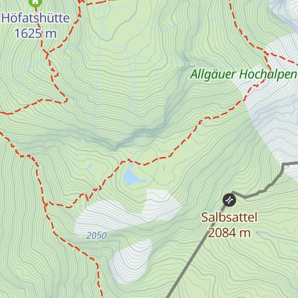 Map of Eisseehütte