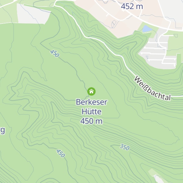 Map of Berkeser Hütte