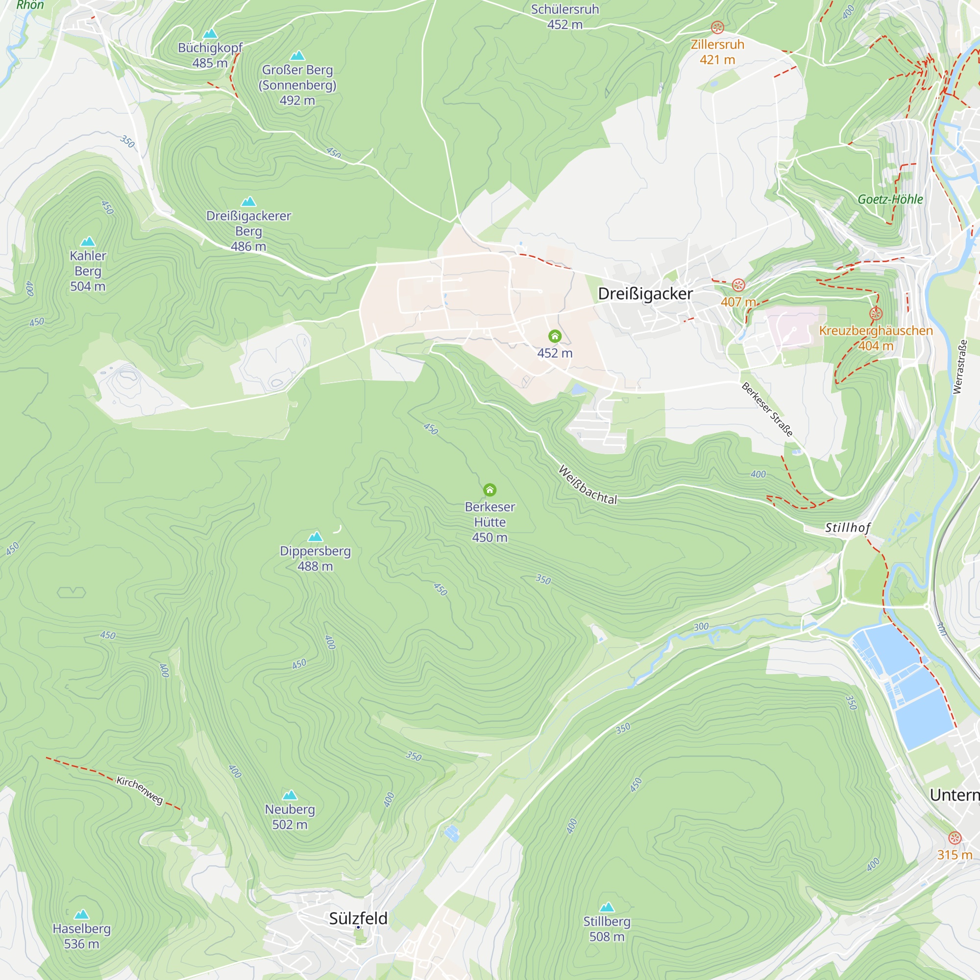 Berkeser Hütte map
