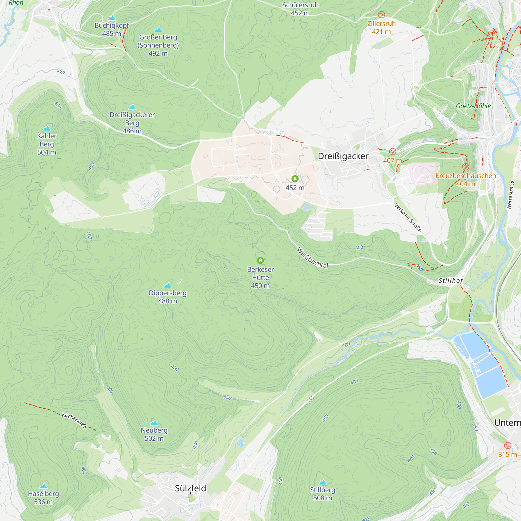 Berkeser Hütte map