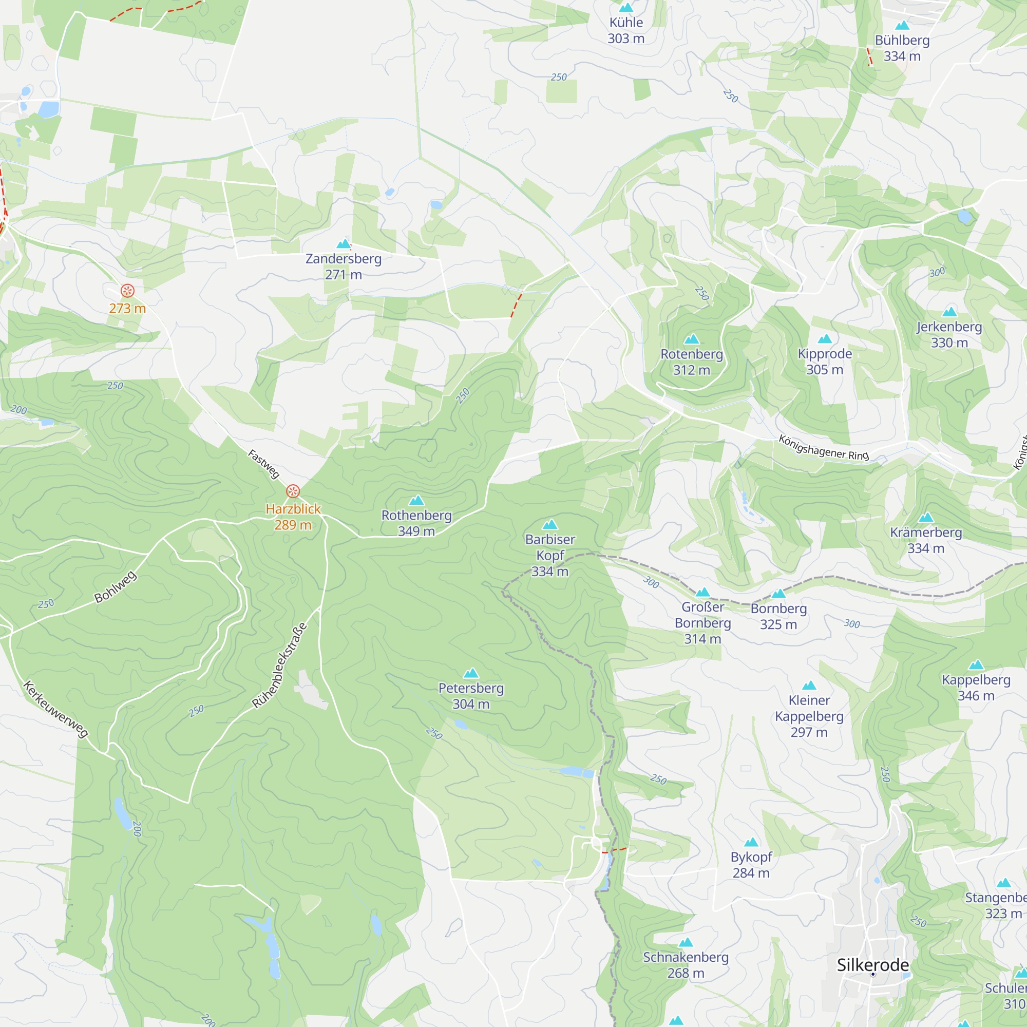 Forsthütte map
