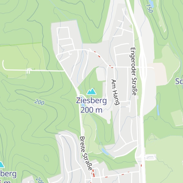 Map of Ziesberg