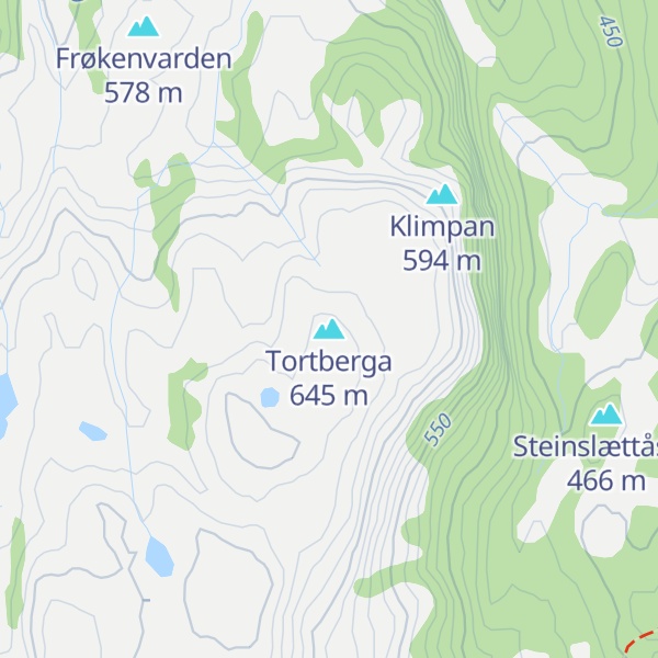 Map of Tortberga