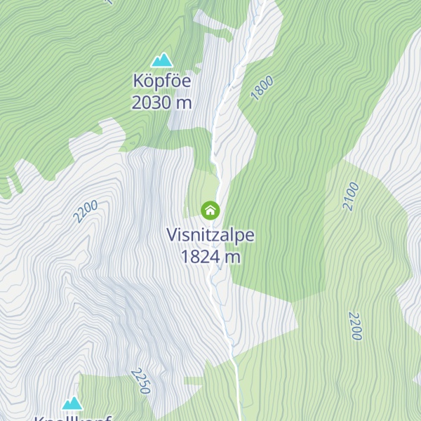 Map of Visnitzalpe