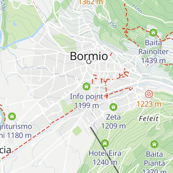 Map of Info point