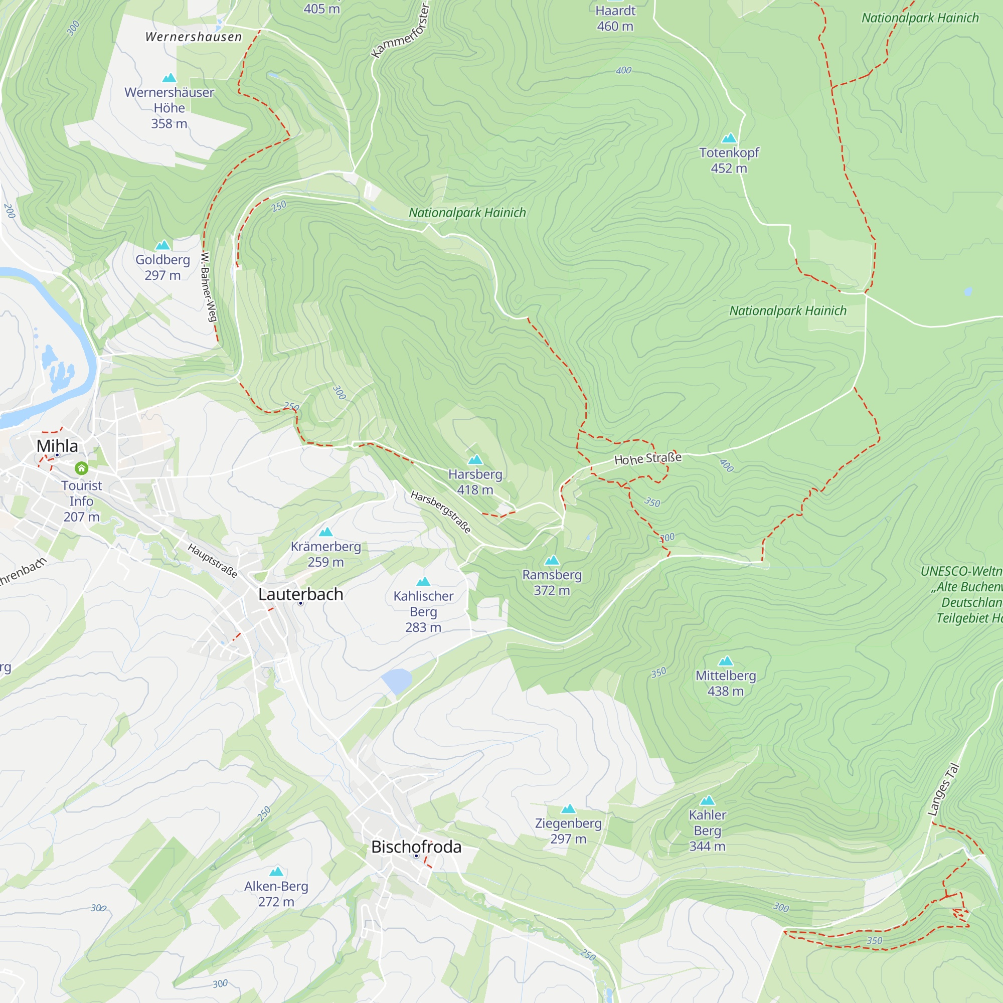 Hütte (DHV Lauterbach) map