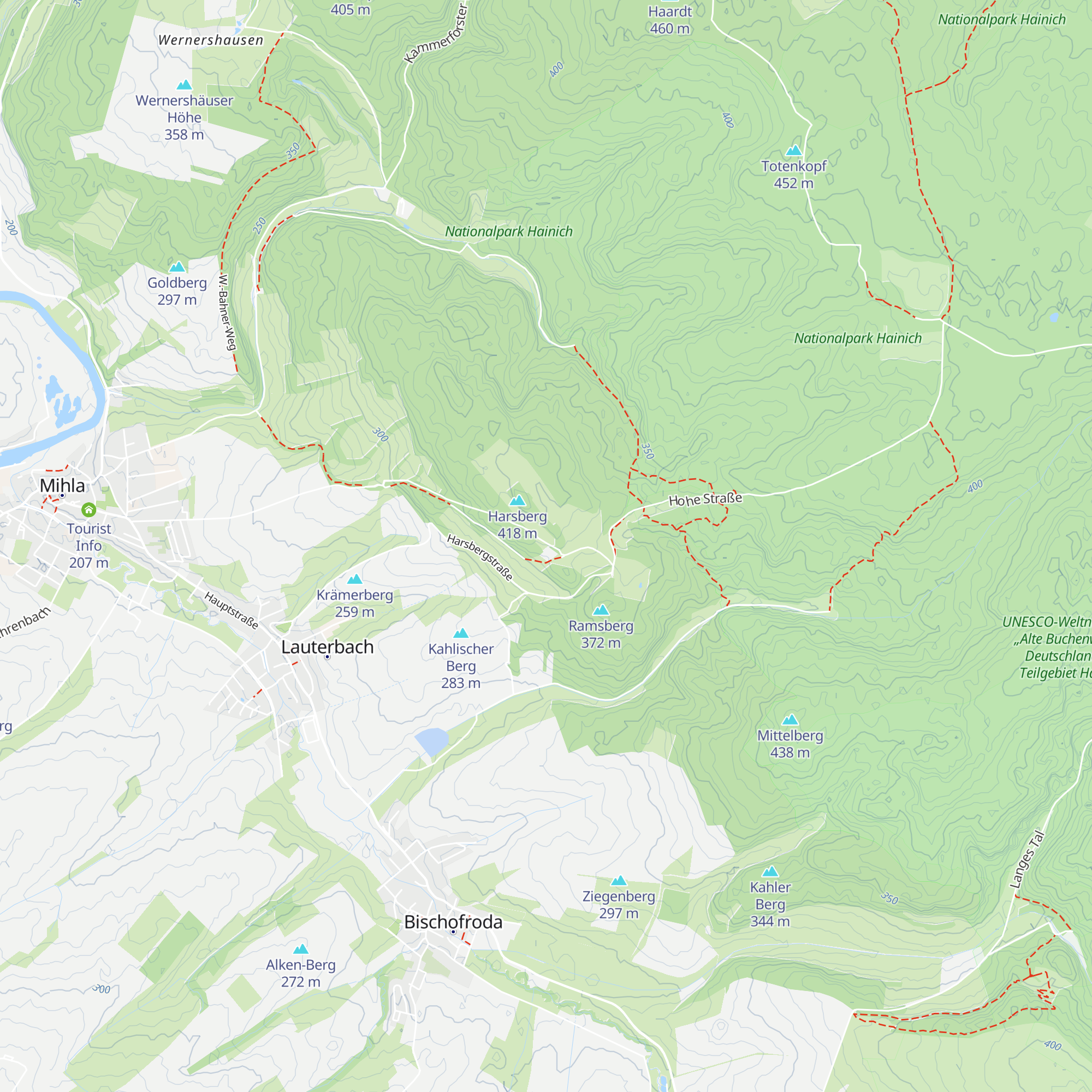 Hütte (DHV Lauterbach) map