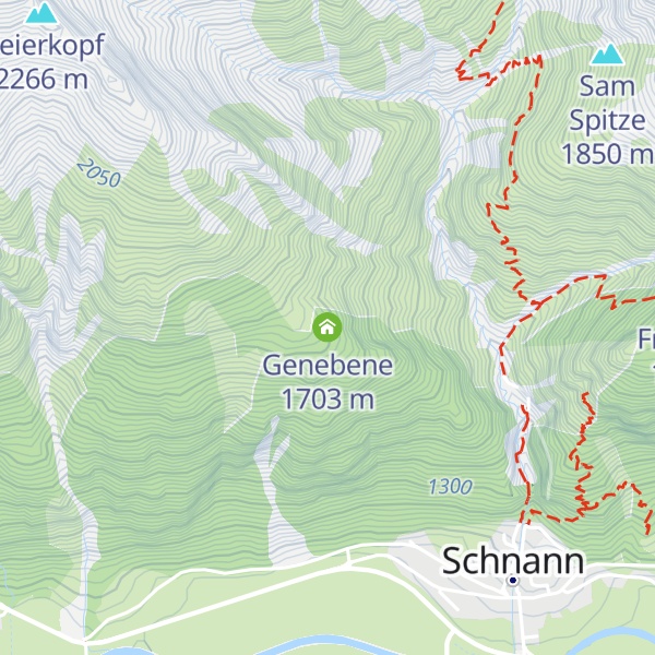 Map of Genebene