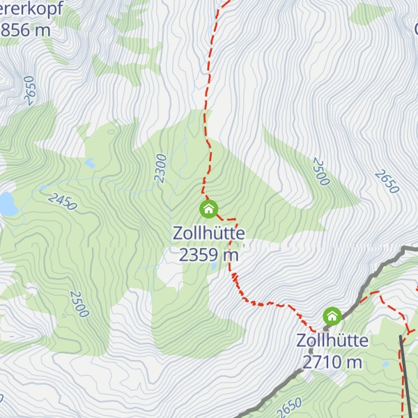 Map of Zollhütte