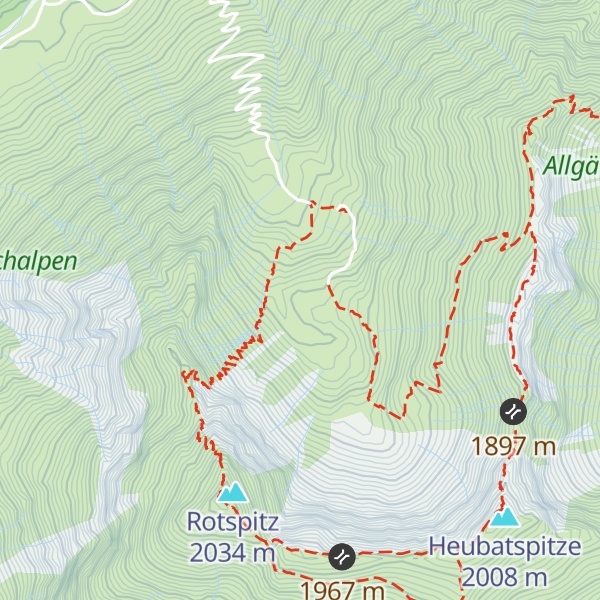 Map of Häbelesgundhütte