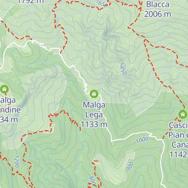 Map of Malga Lega