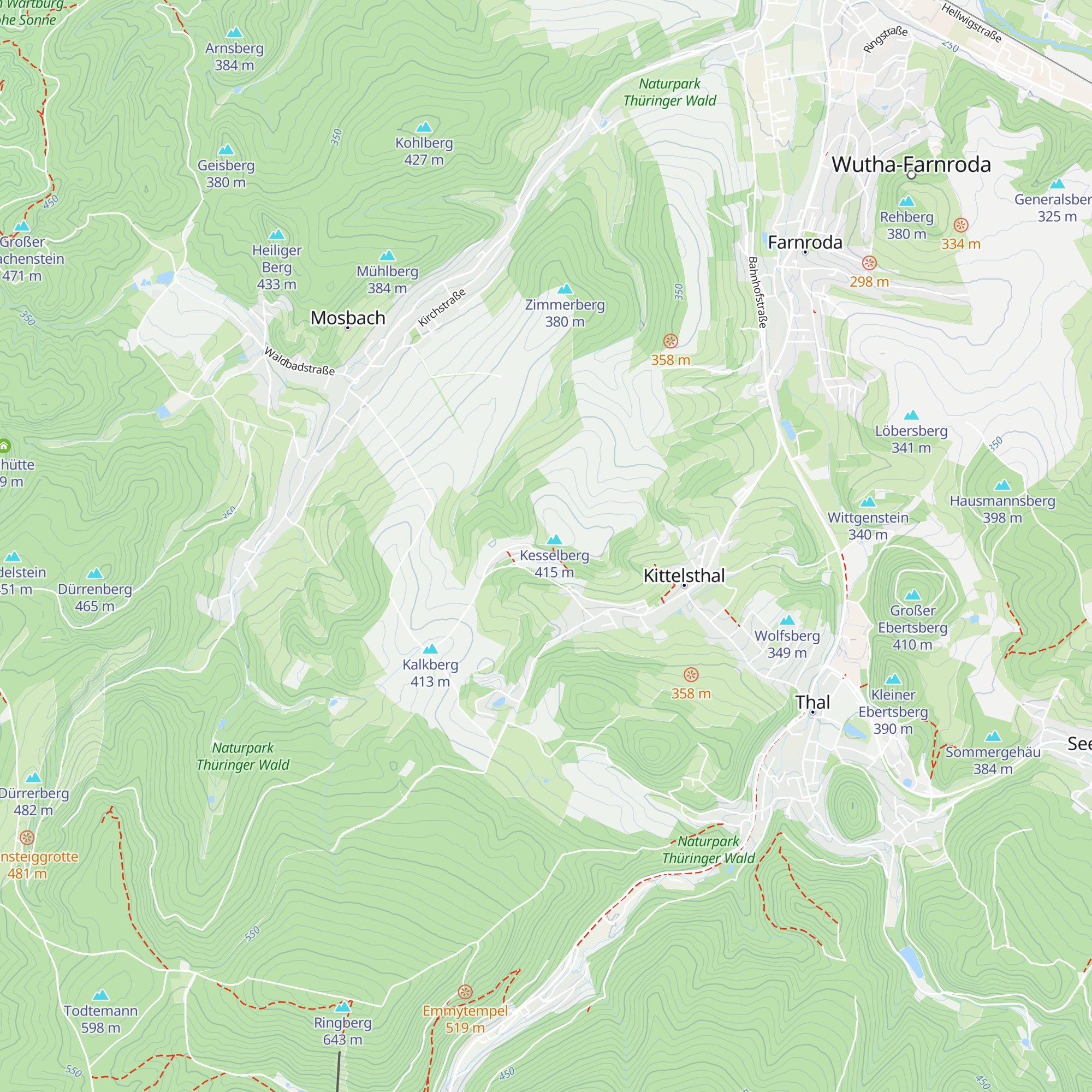 Kirchsteighütte map