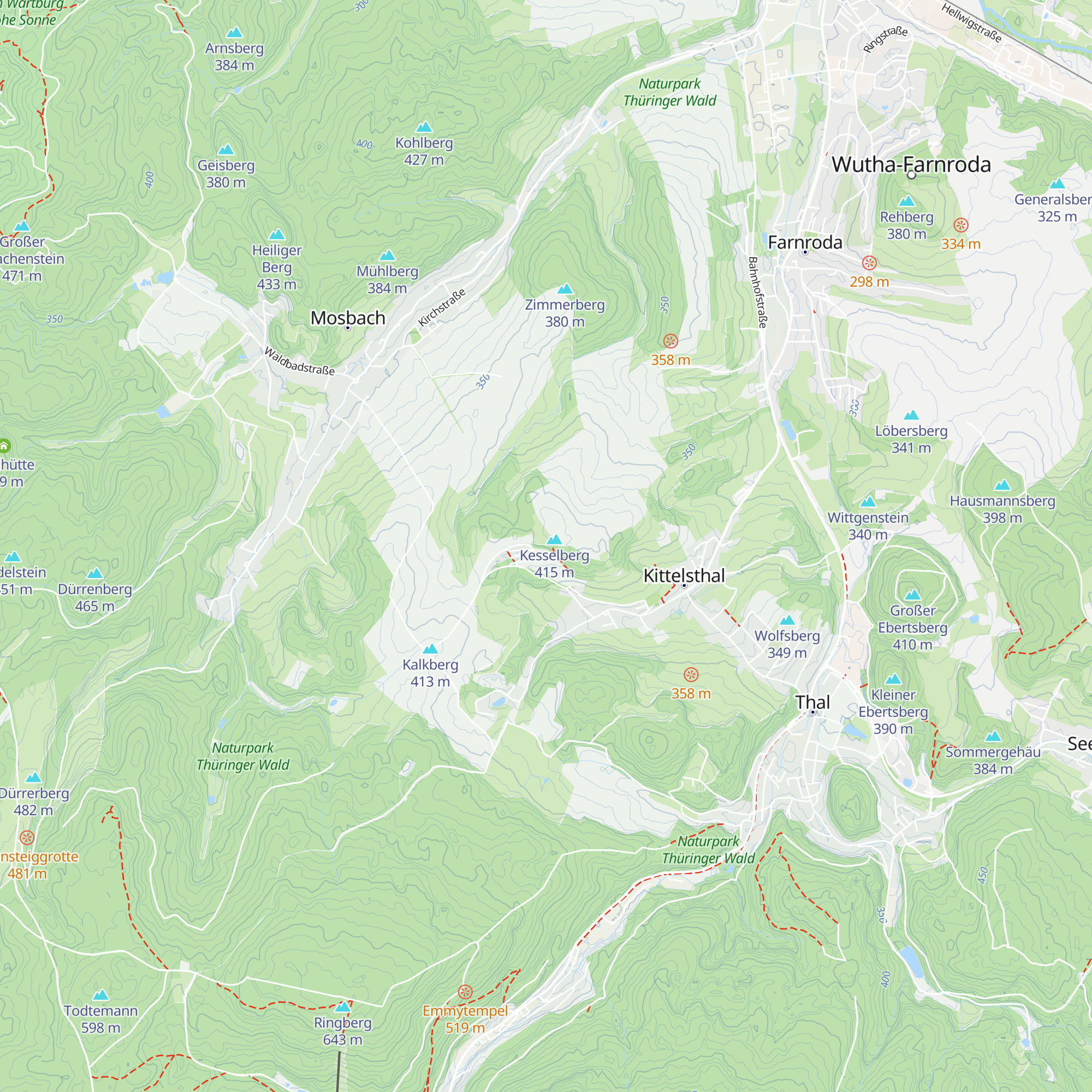 Kirchsteighütte map