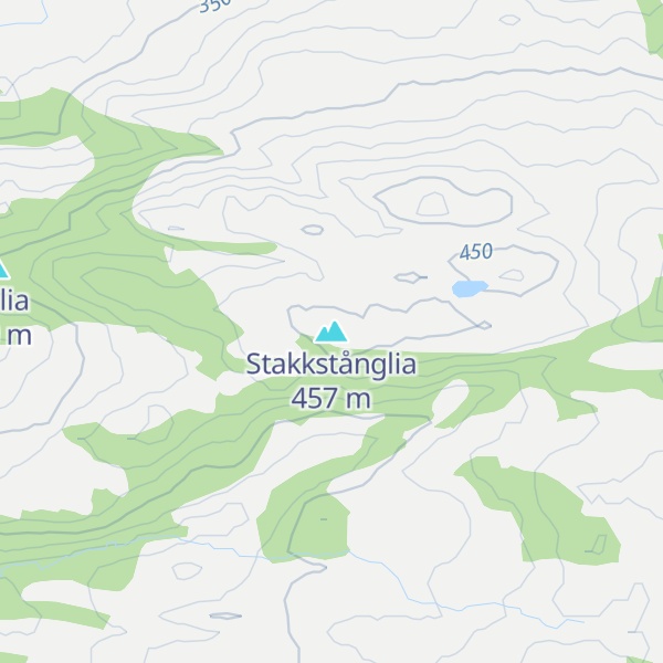 Map of Stakkstånglia