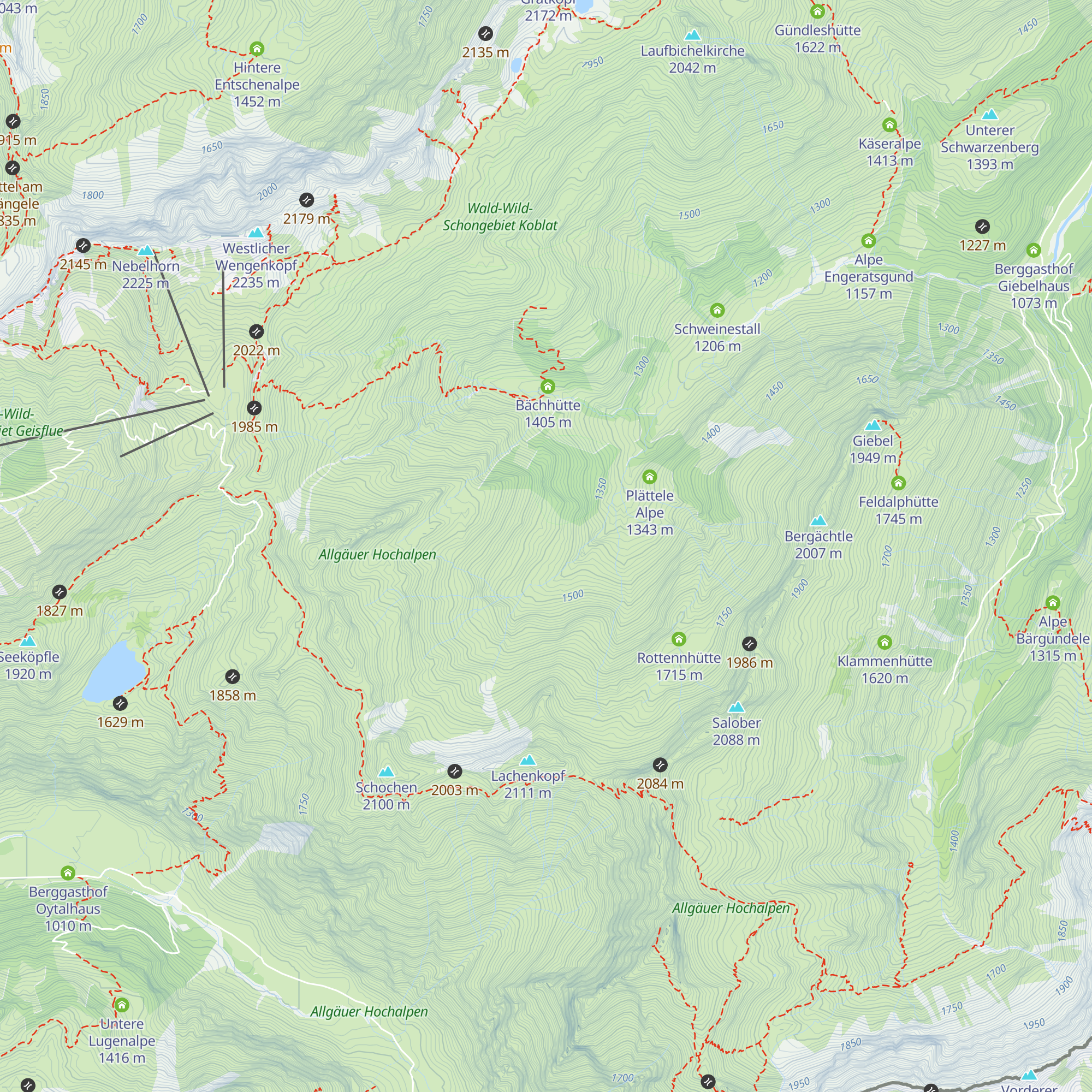 Speicherhütte map