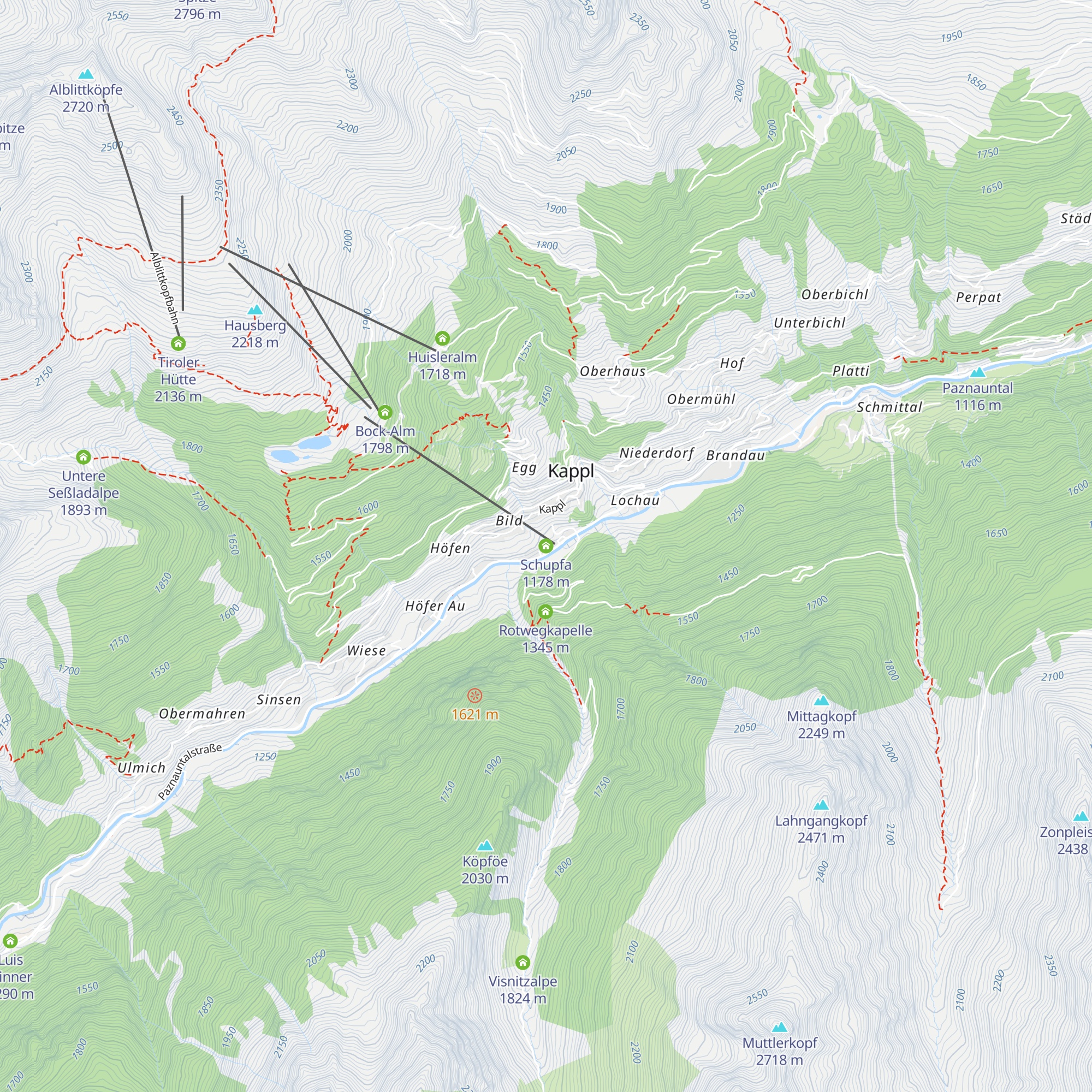 Schupfa map