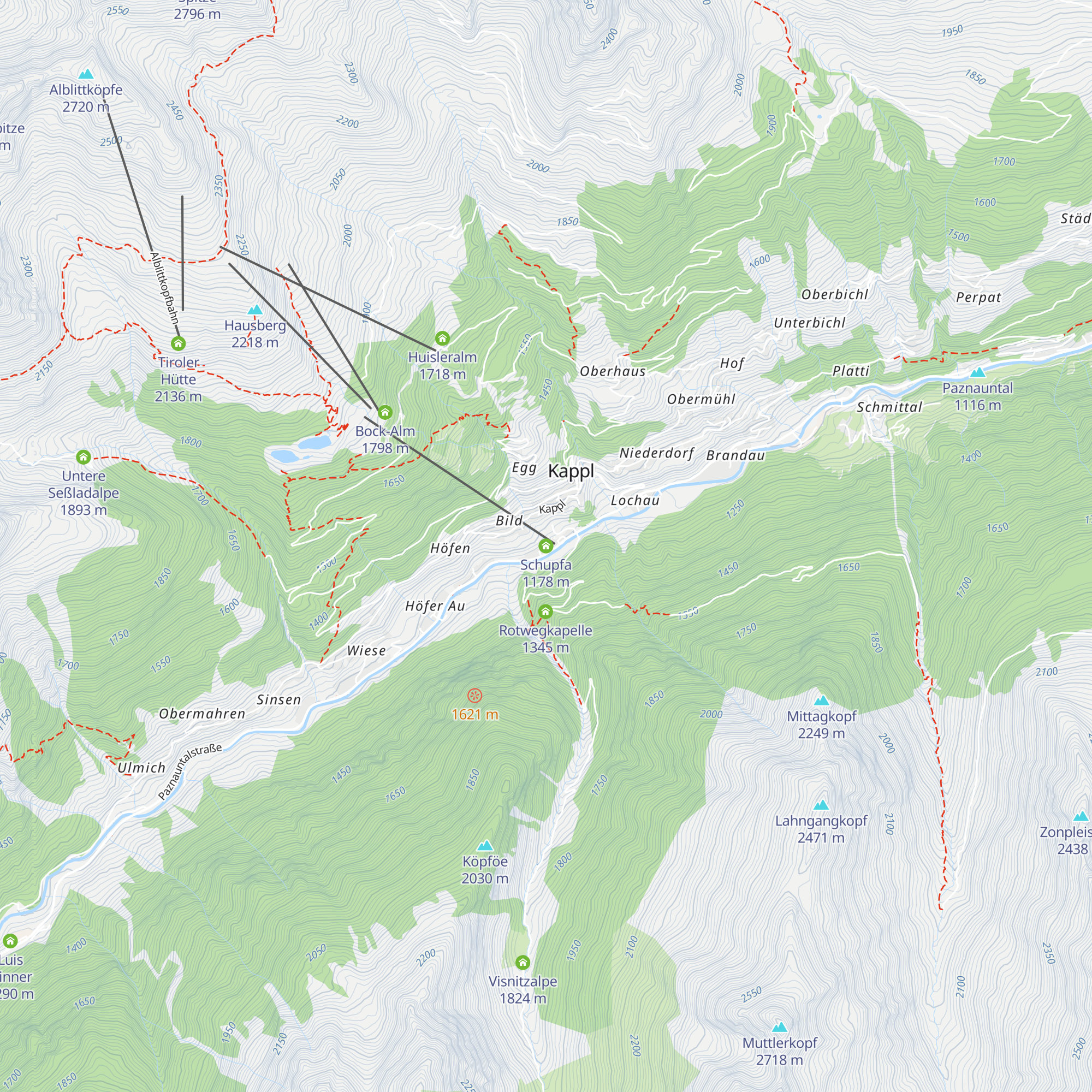 Schupfa map