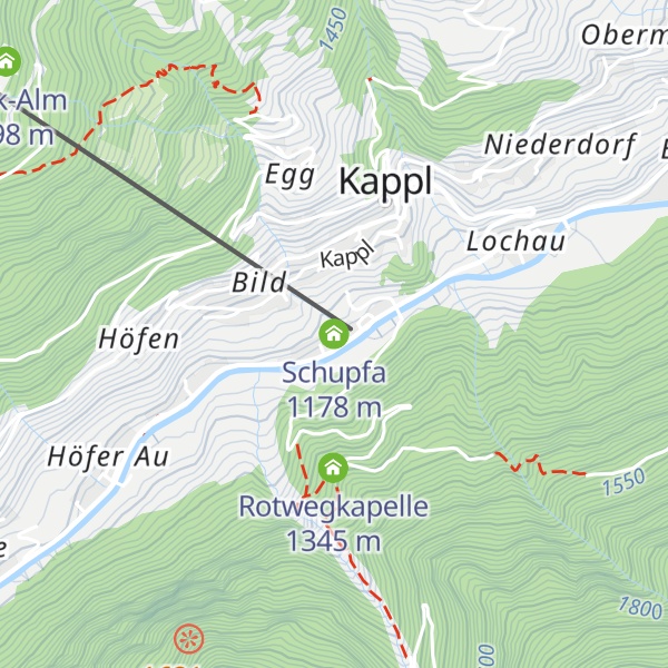 Map of Schupfa