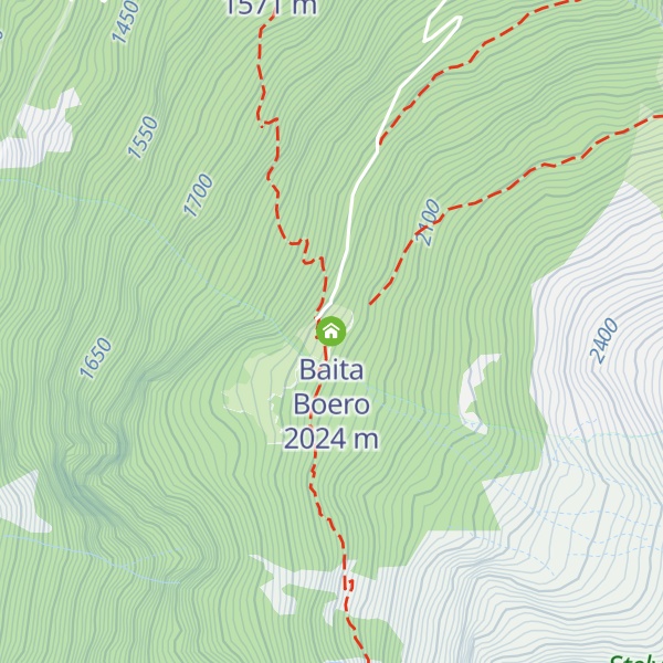 Map of Baita Boero