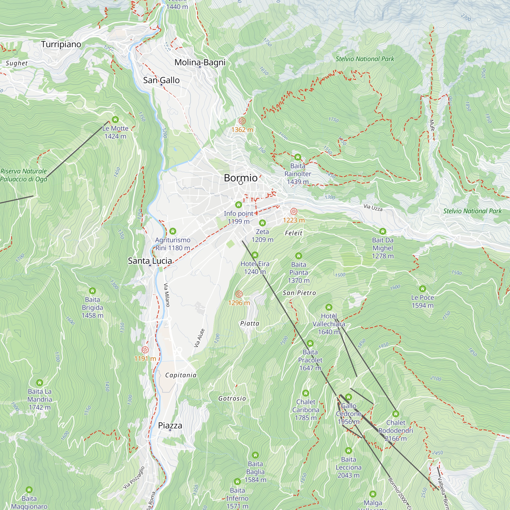 Hotel Eira map