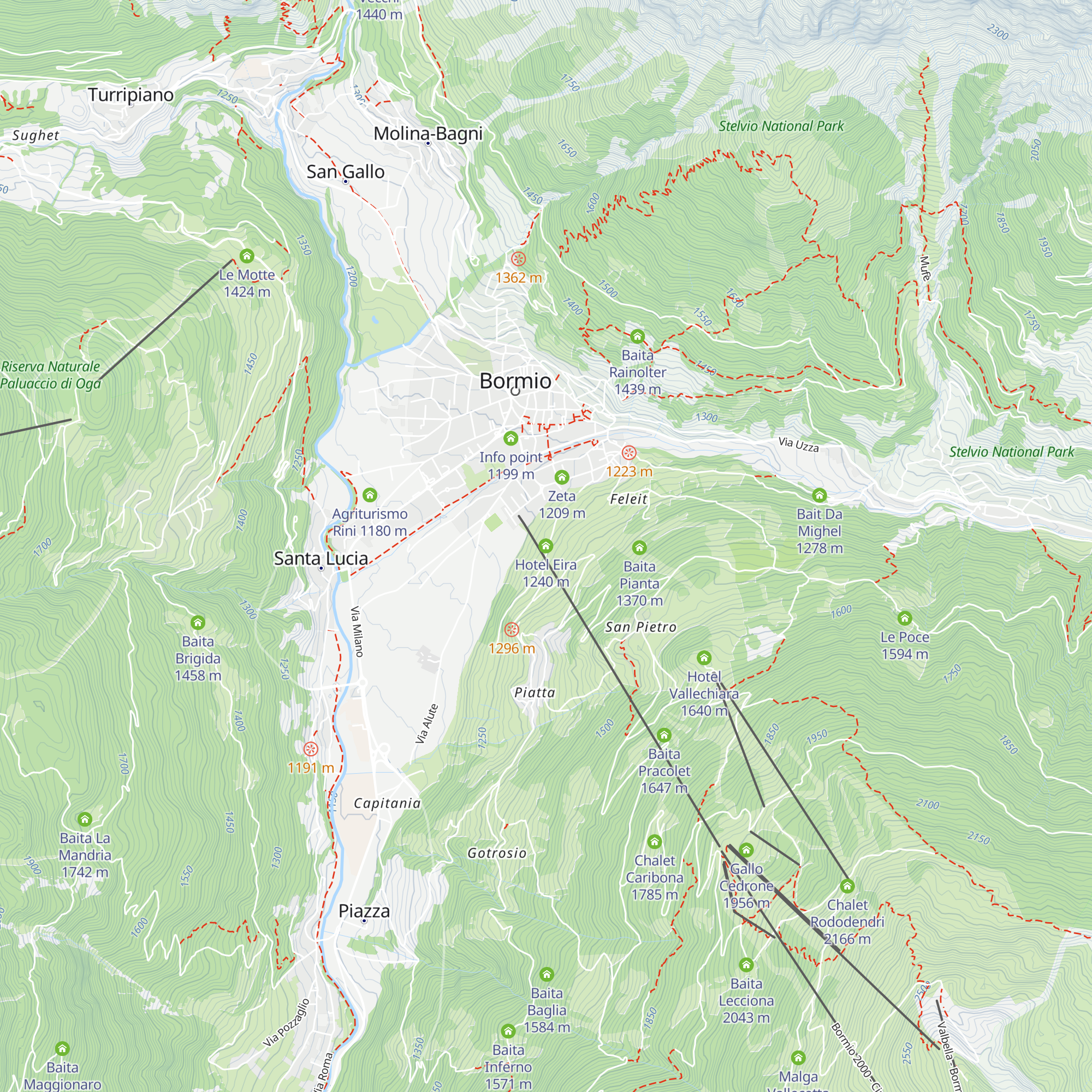 Hotel Eira map