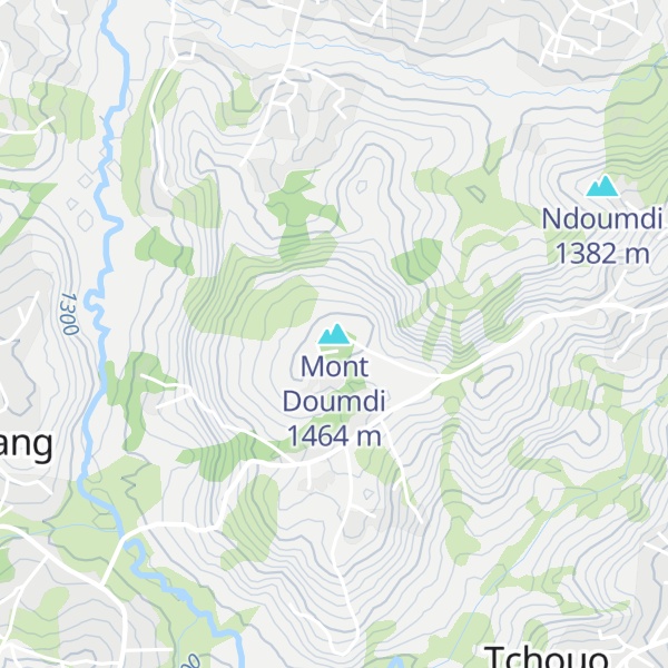 Map of Mont Doumdi