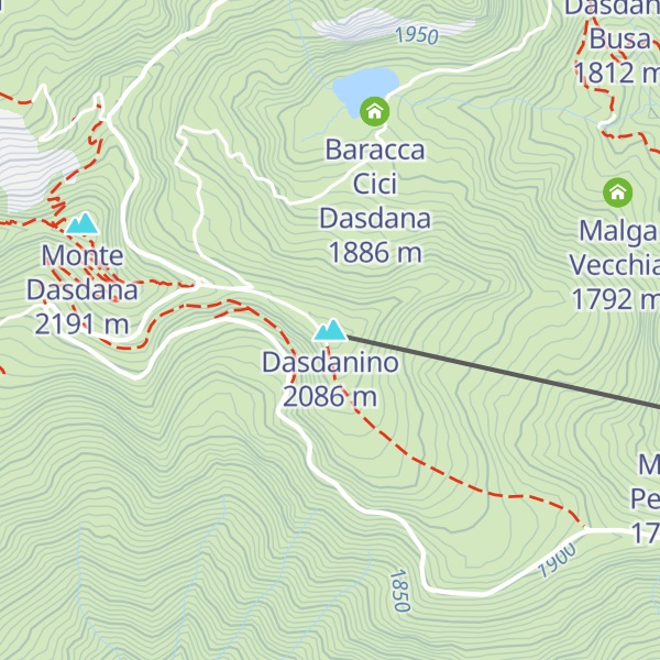 Map of Dasdanino