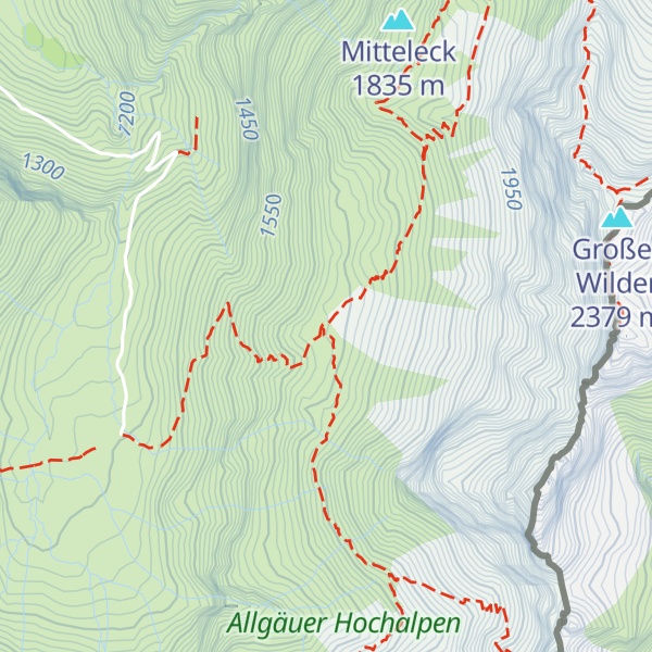 Map of Wildenfeldhütte